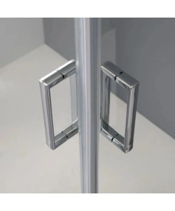BOX DOCCIA "SOLE" CROMATO, 70X90X185 CM